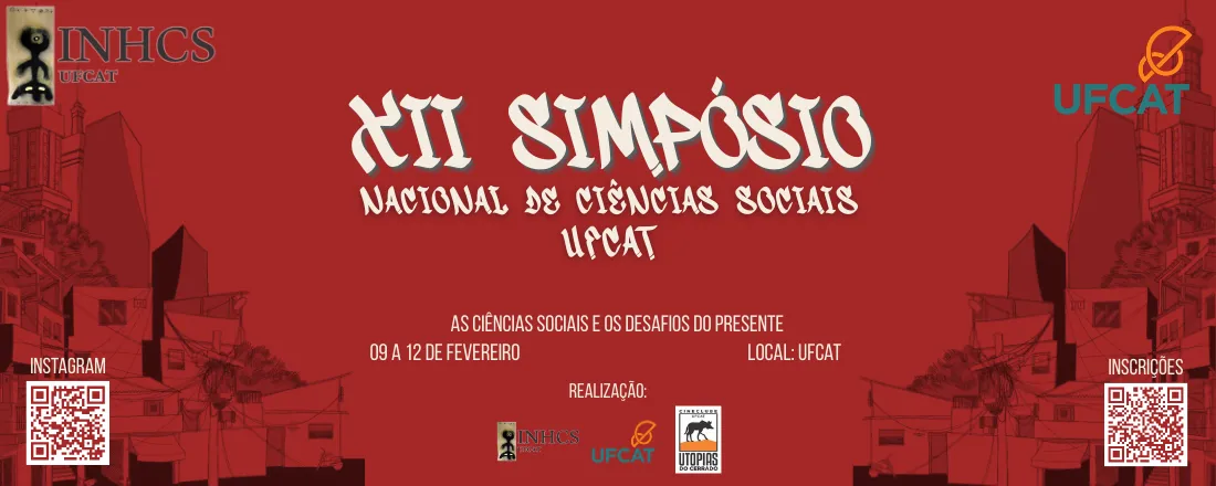 XII Simpósio Nacional de Ciências Sociais