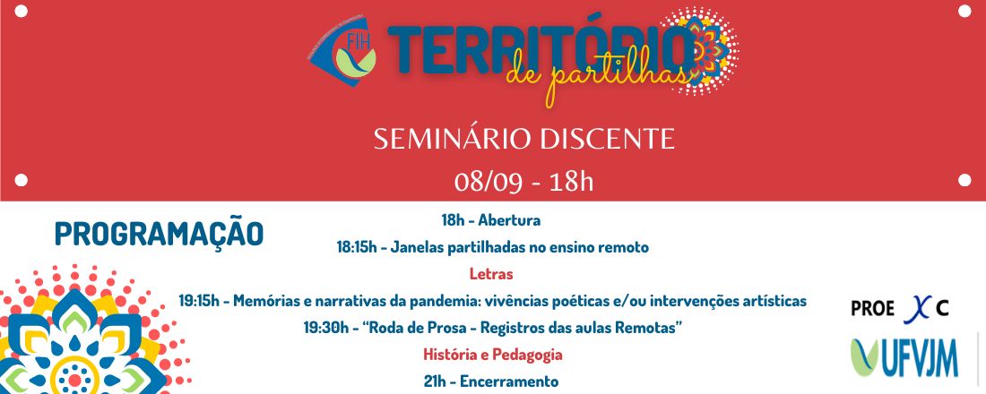 Seminário Discente - Primeiro Dia