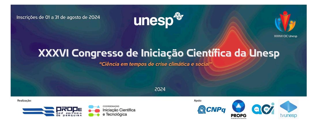 XXXVI Congresso de Iniciação Científica da Unesp - IB/Rio Claro