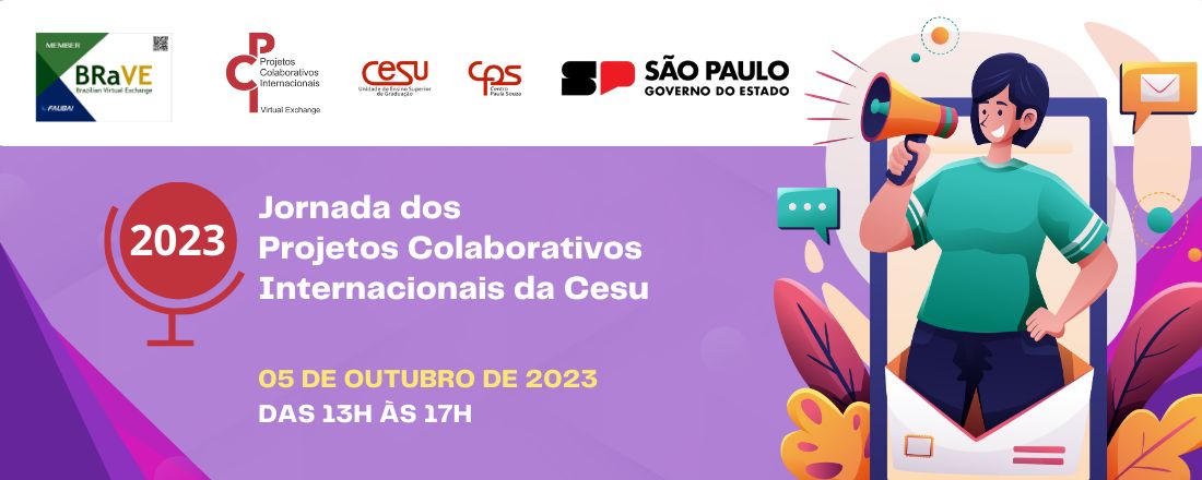 Jornada dos Projetos Colaborativos Internacionais da Cesu 2023