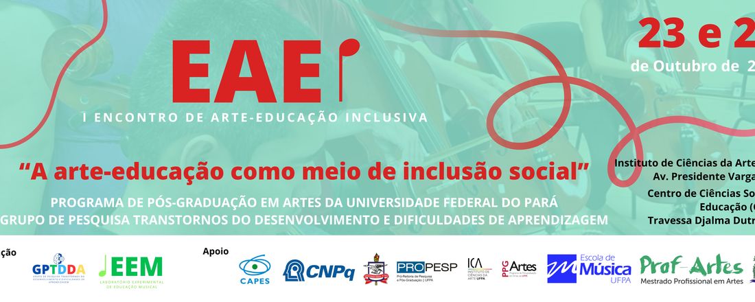 I EAEI - I Encontro de Arte-educação Inclusiva