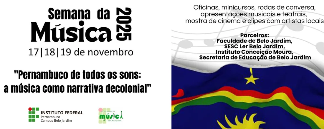 SEMANA DA MÚSICA 2025 - IFPE Campus Belo Jardim