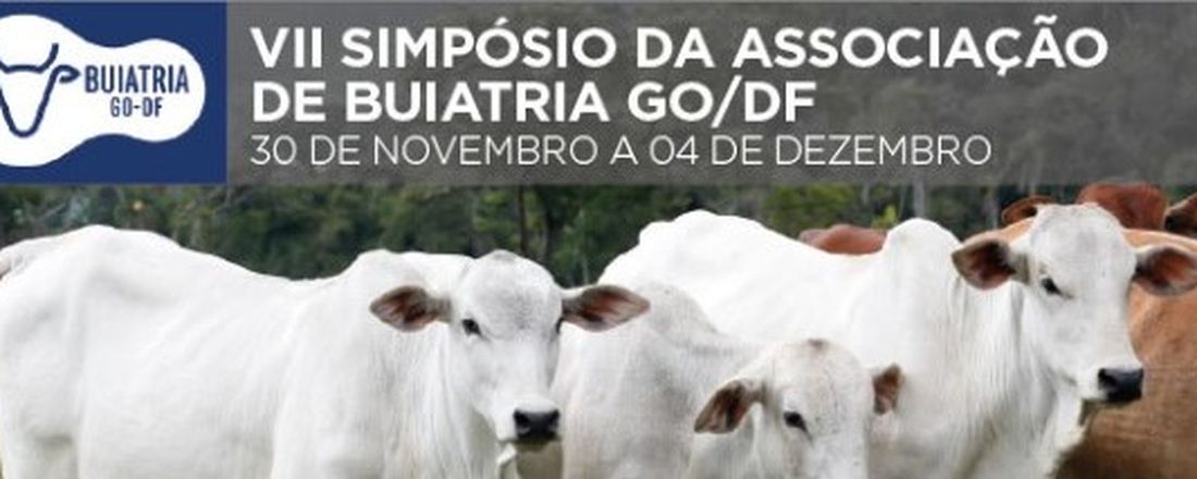 VII Simpósio da Associação de Buiatria do Estado de Goiás e do Distrito Federal