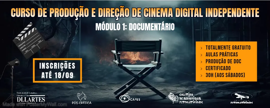 Produção e Direção de Cinema Digital Independente - Módulo I: Documentário
