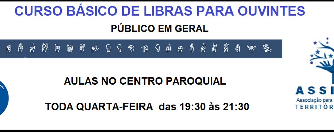 CURSO BÁSICO DE LIBRAS PARA OUVINTES