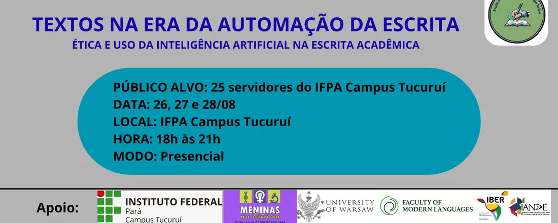 TEXTOS NA ERA DA AUTOMAÇÃO DA ESCRITA: ÉTICA E USO DA INTELIGÊNCIA ARTIFICIAL NA ESCRITA ACADÊMICA