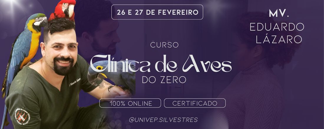 Curso de Clínica de Aves do Zero