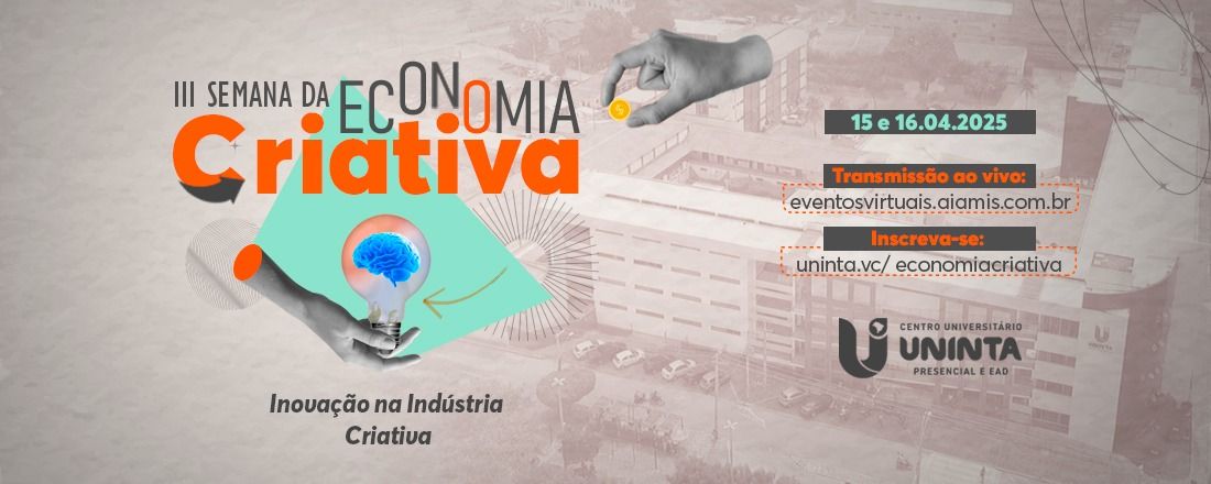 3a Semana da Economia Criativa Uninta EAD