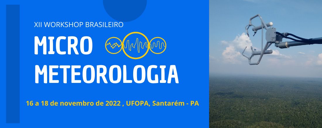 XII Workshop Brasileiro de                                     Micrometeorologia