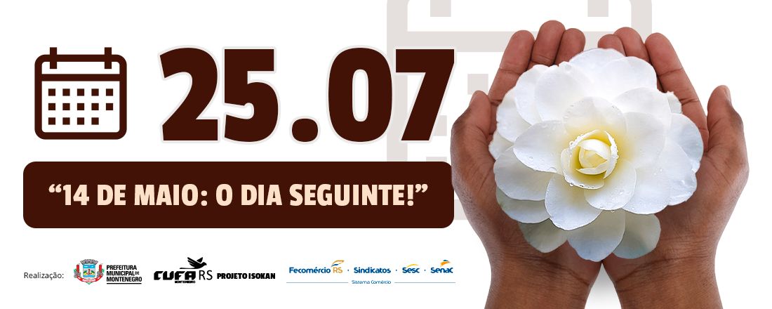 SEMINÁRIO 14 DE MAIO - O DIA SEGUINTE, E AGORA?