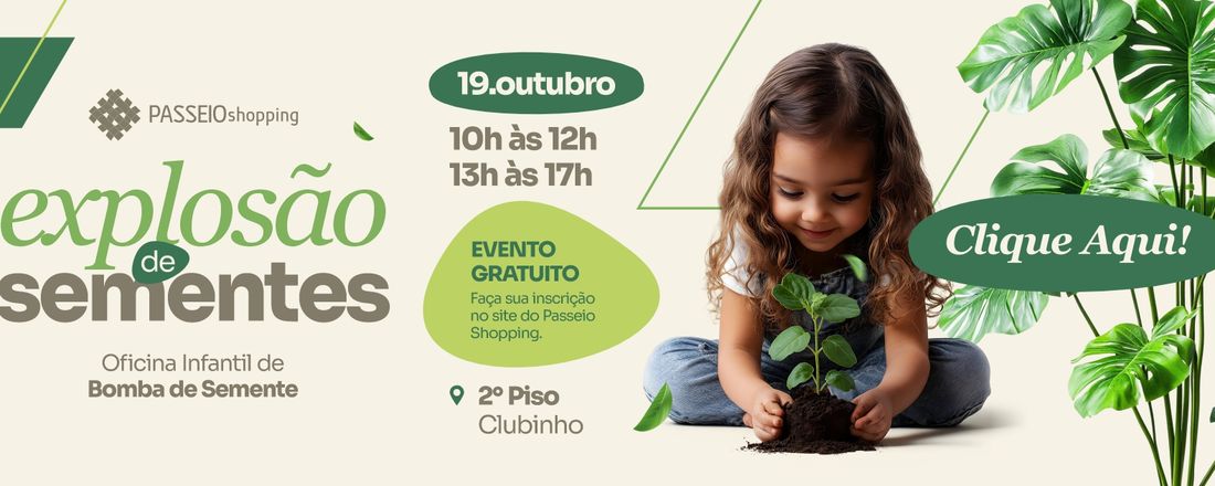 OFICINA BOMBA DE SEMENTES