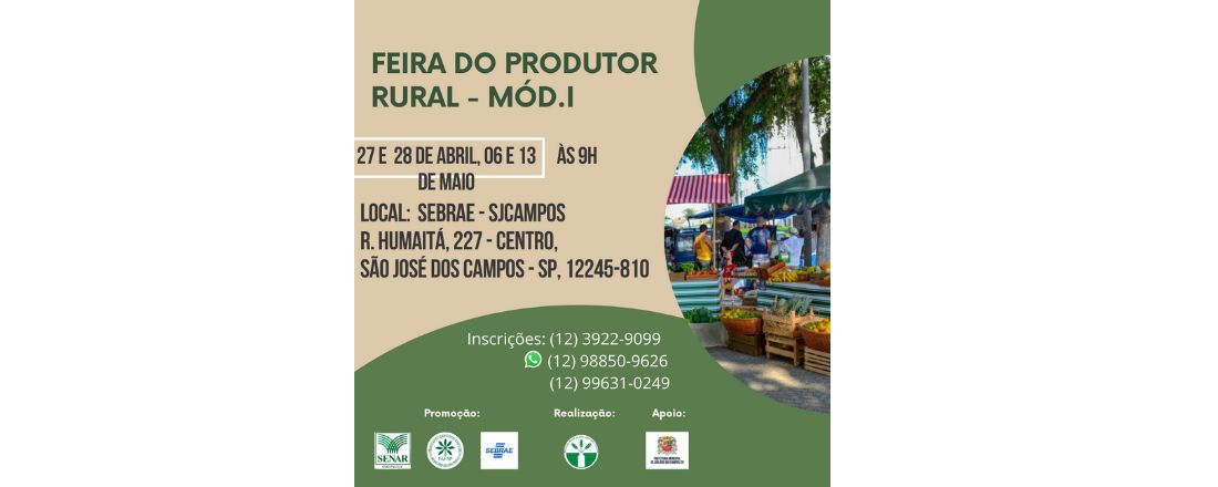 FEIRA DA PRODUTOR RURAL