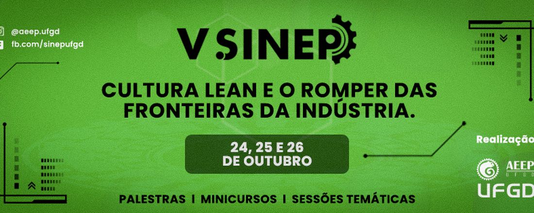 V SINEP - Cultura Lean e o Romper das Fronteiras da Indústria