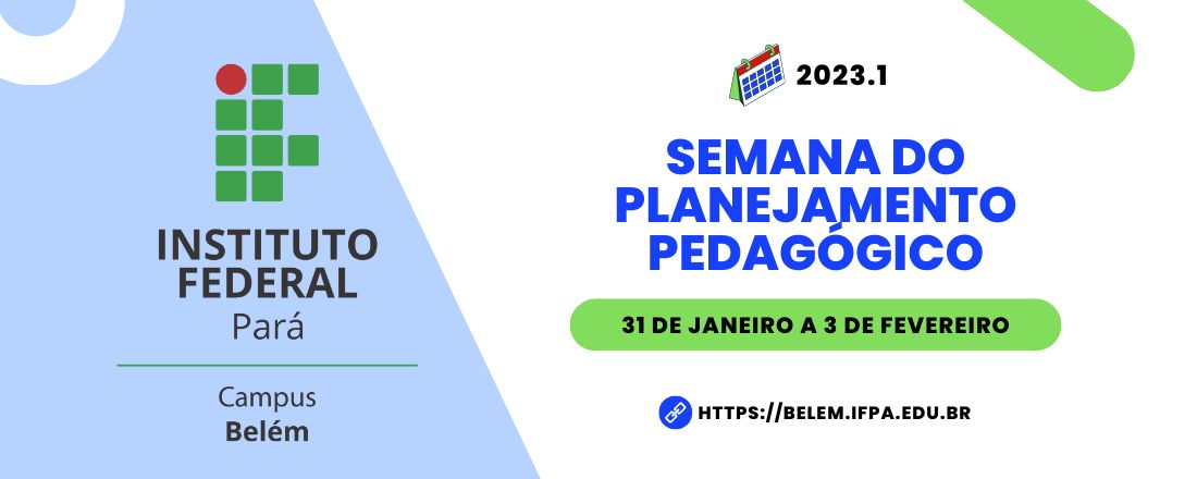 Semana do Planejamento Pedagógico