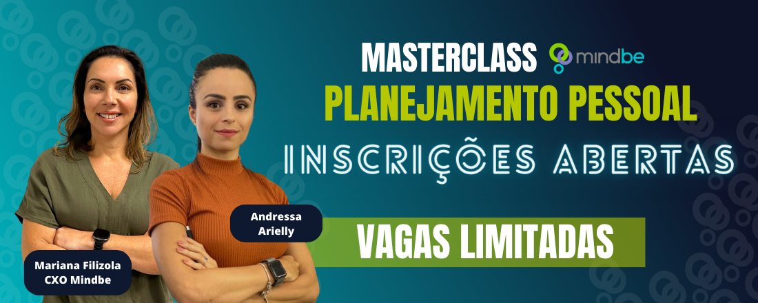 Masterclass #2 - Planejamento Pessoal