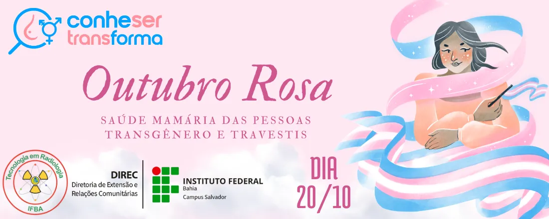 Outubro Rosa: saúde mamária das pessoas transgênero e travestis