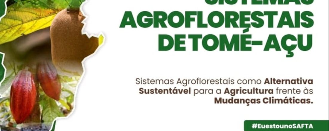 XII SEMINÁRIO DE SISTEMAS AGROFLORESTAIS DE TOMÉ AÇU