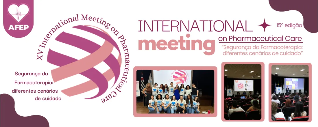XV International Meeting on Pharmaceutical Care