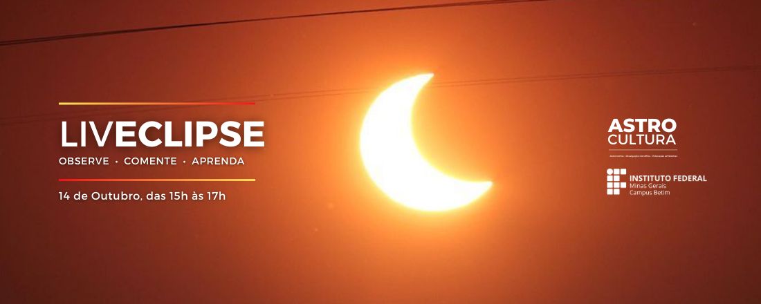 (Live) Observação do Eclipse Solar - 14/10