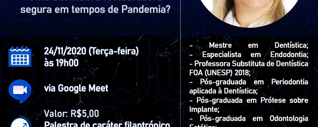 LISTA DE PRESENÇA - Pré Jornada Resinas Bulk Fill