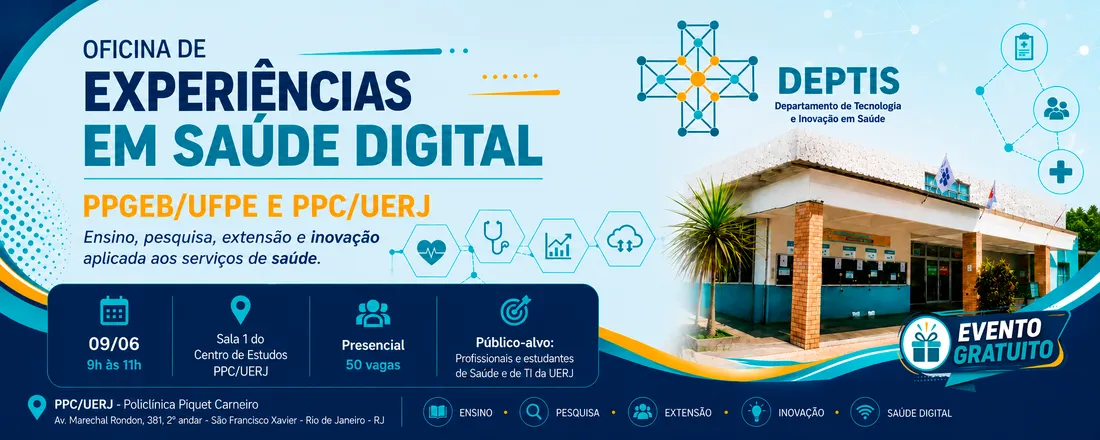 Oficina de Experiências em Saúde Digital: PPGEB/UFPE e PPC/UERJ