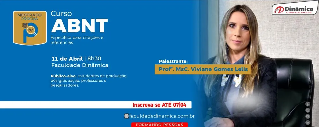 Curso ABNT Específico para Citações e Referências