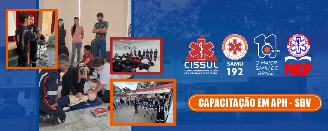 Capacitação Municipal em APH - Suporte Básico de Vida - Cruzília - 11 e 12/08/2026