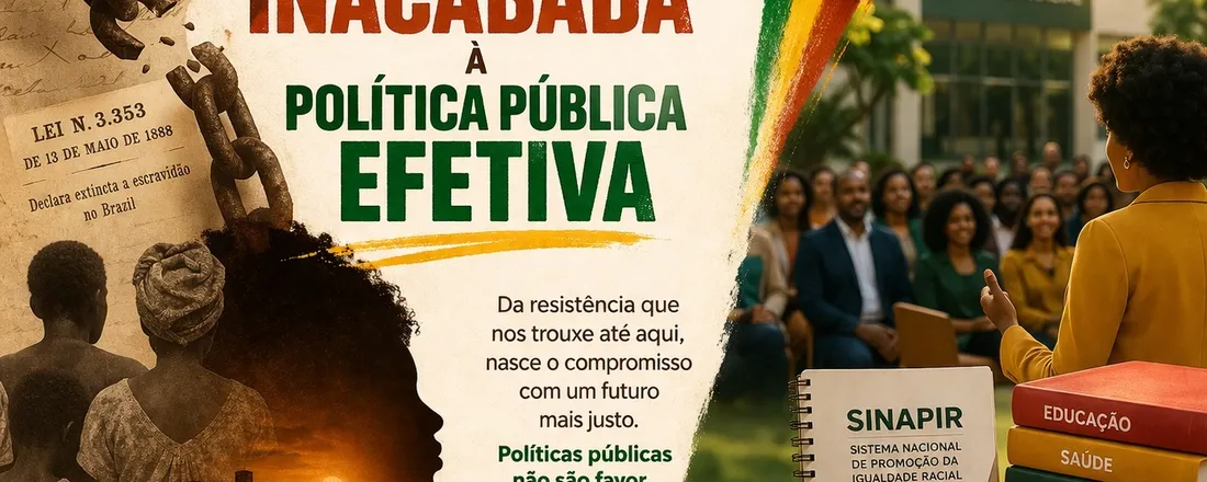 13 de maio: Da Abolição Inacabada à Política Pública Efetiva