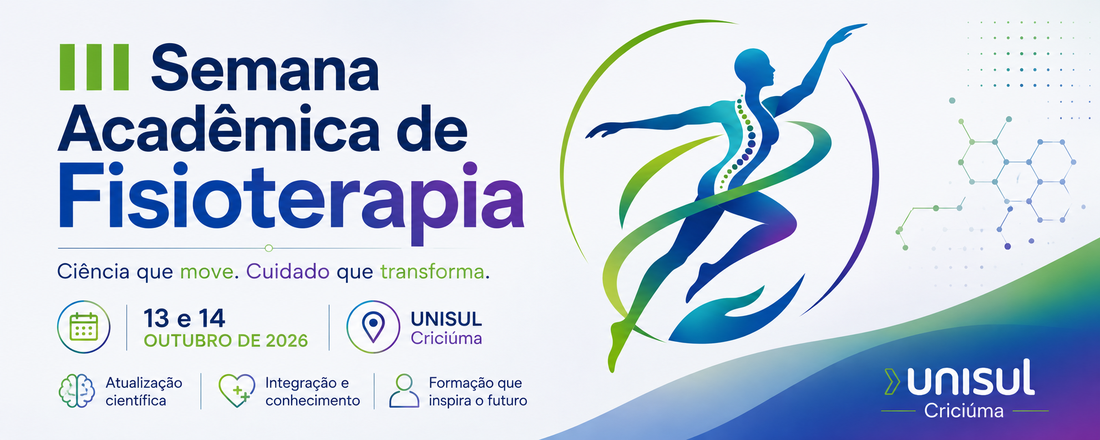 III Semana Acadêmica de Fisioterapia - Unisul Criciúma