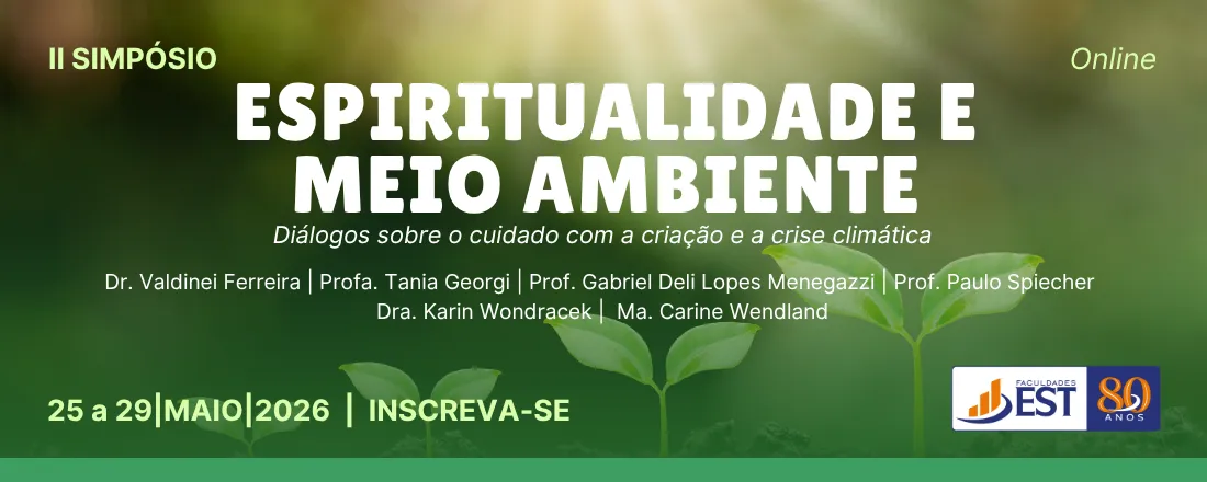 II Simpósio Espiritualidade e Meio Ambiente