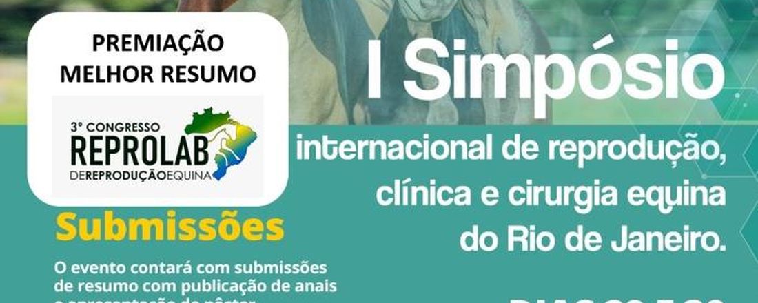 I Simpósio Internacional de Reprodução, Clínica e Cirurgia Equina do Rio de Janeiro