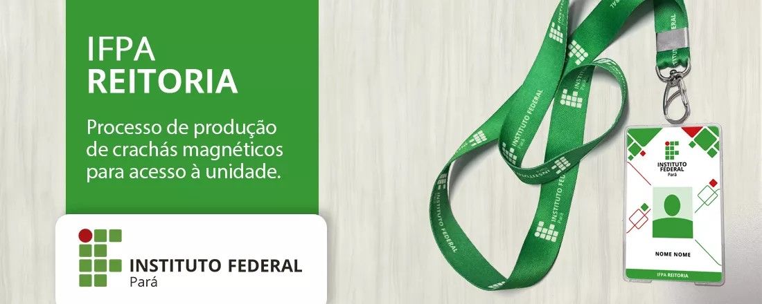 Crachá IFPA Reitoria 2