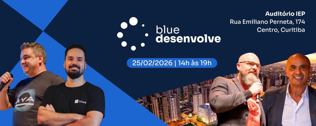 Blue Desenvolve - 1ª edição