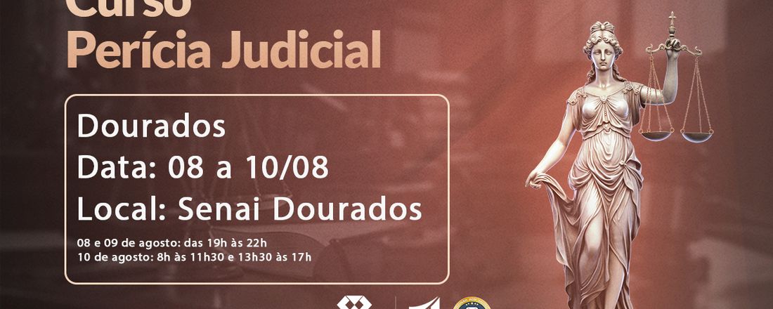 Curso de Perícia Judicial - Edição Dourados/MS