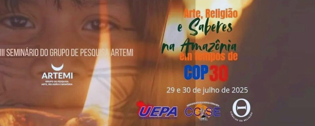 III SEMINÁRIO DO GRUPO DE PESQUISA ARTE, RELIGIÃO E MEMÓRIA