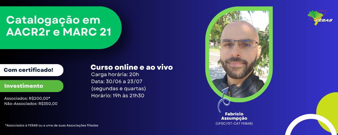 Curso Catalogação em AACR2r e MARC 21 (nível básico)