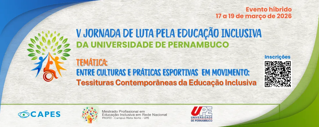 V Jornada de Luta pela Educação Inclusiva da Universidade de Pernambuco