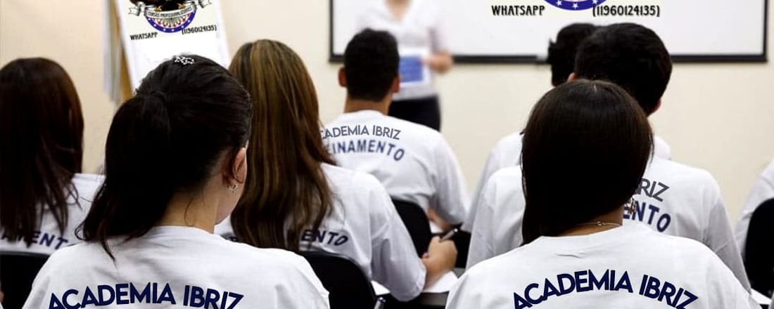 ACADEMIA IBRIZ CURSOS  INSCRIÇÃO E RETIRE JA SUAS APOSTILAS E CERTIFICADO (11) 35226876