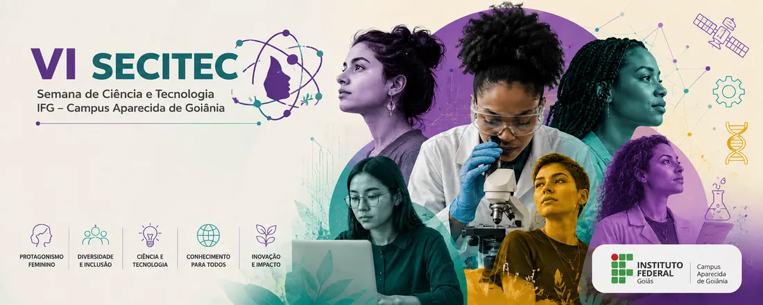 VI Secitec - Semana de Educação, Ciência, Tecnologia e Cultura do Campus Aparecida de Goiânia