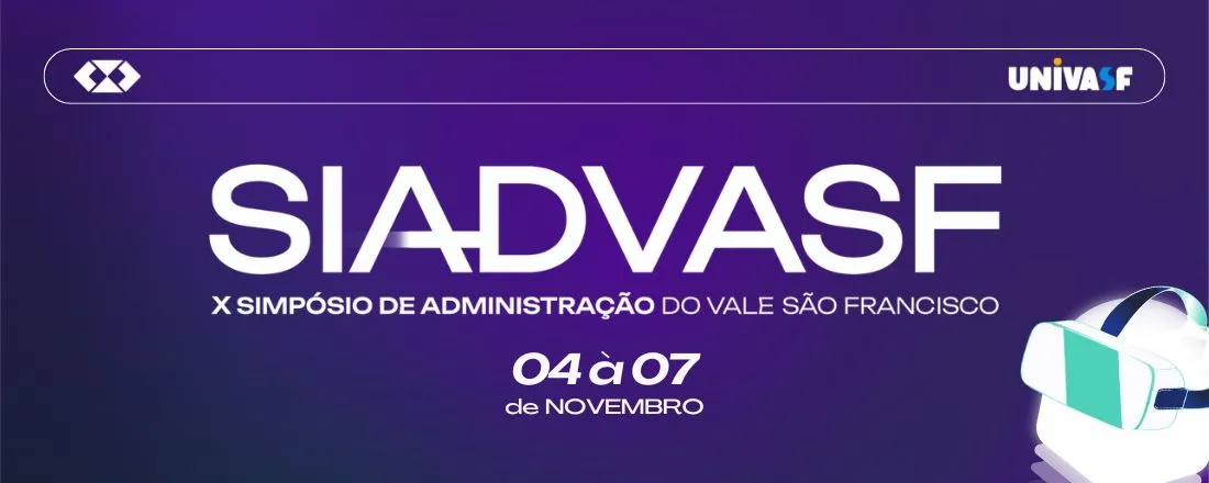X Simpósio de Administração do Vale do São Francisco