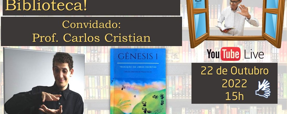 Gênesis 1 traduzido para a Libras na modalidade escrita pelo método Signwriting