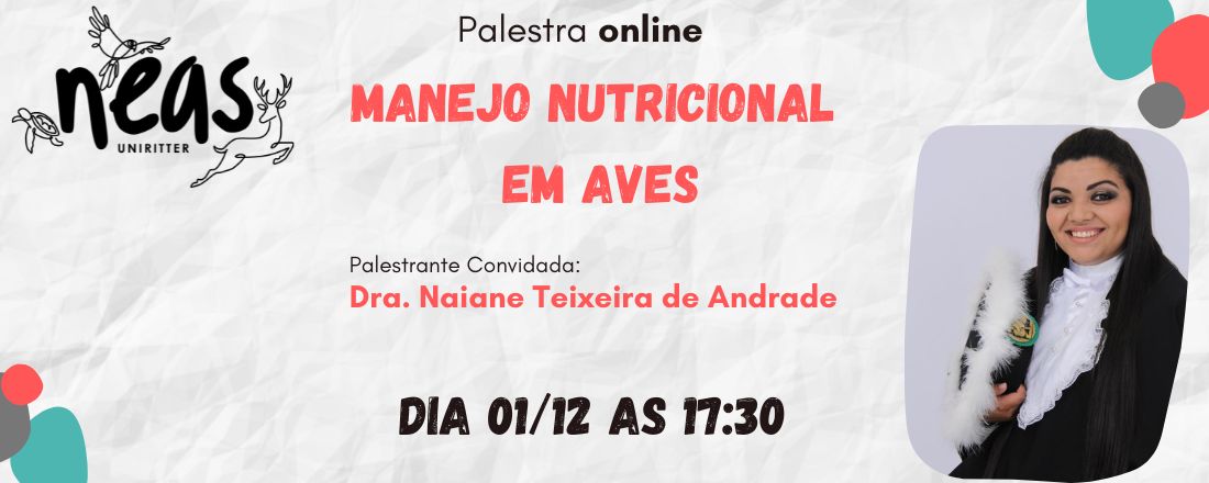 palestra "Manejo Nutricional em Aves"