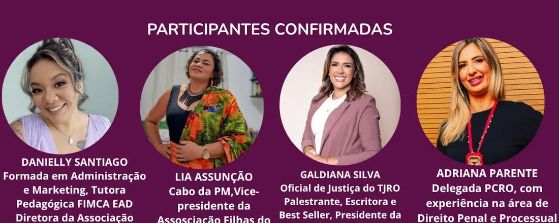 60 TONS DE ROXO: Diálogo, Voz e Respeito – A força da Diversidade Feminina