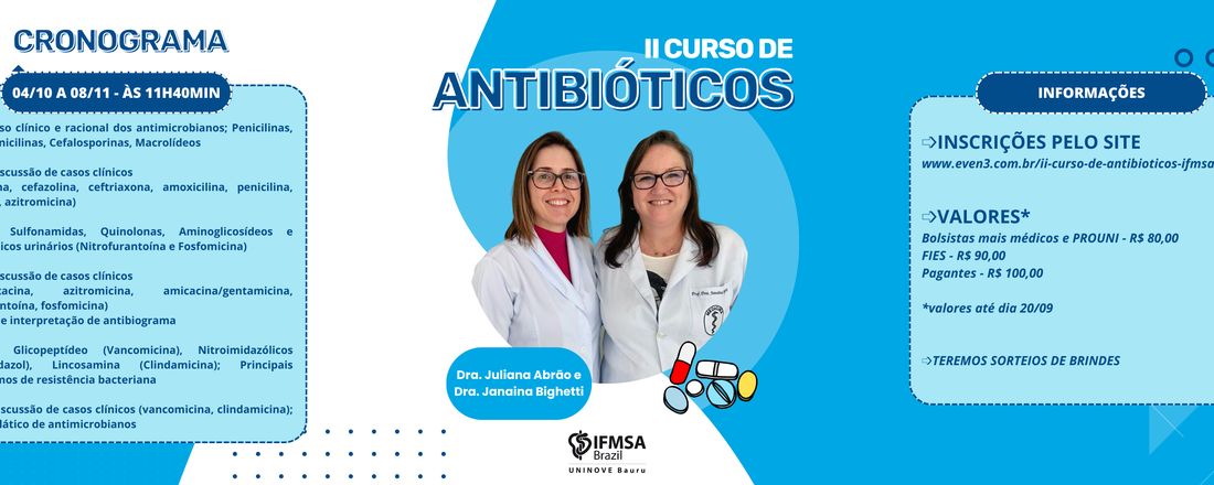 II Curso de Antibióticos