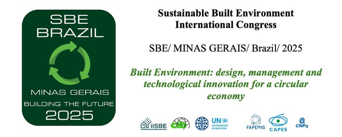 SBE Brazil 2025 - Sustainable Built Environment International Congress
