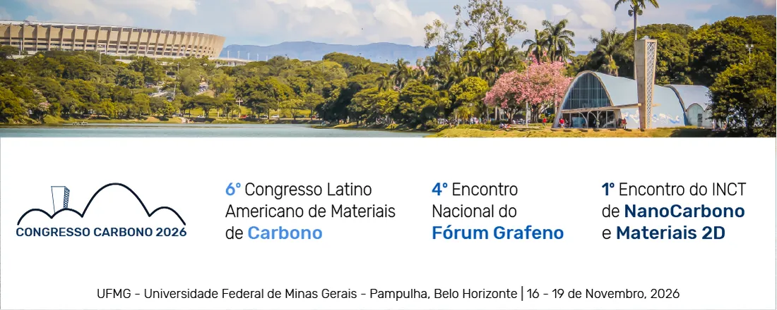 CONGRESSO CARBONO 2026: Encontro Integrado com Carbono, Grafeno e Materiais 2D - Reunión integrada sobre carbono, grafeno y materiales 2D.