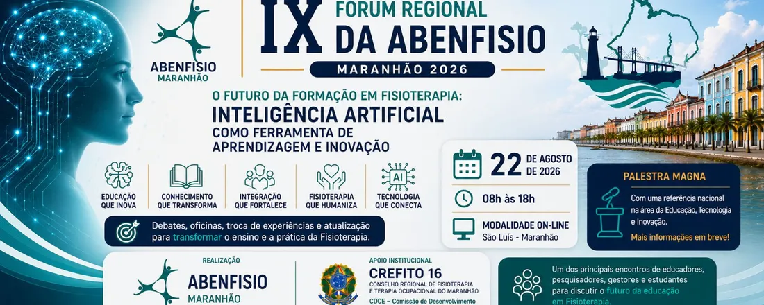 IX Fórum de Ensino em Fisioterapia do Maranhão