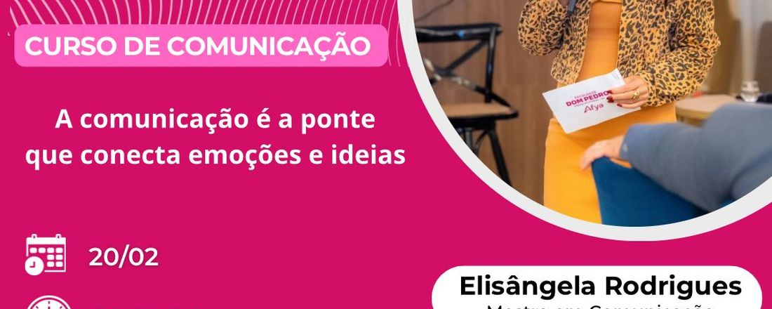CURSO DE COMUNICAÇÃO