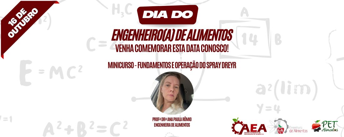 Minicurso - Fundamentos e Operação do Spray Dryer