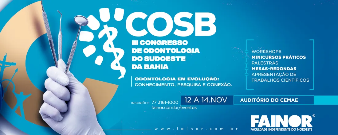 III CONGRESSO DE ODONTOLOGIA DO SUDOESTE DA BAHIA